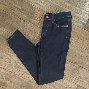 Jcrew Dark Denim Skinny Jeans